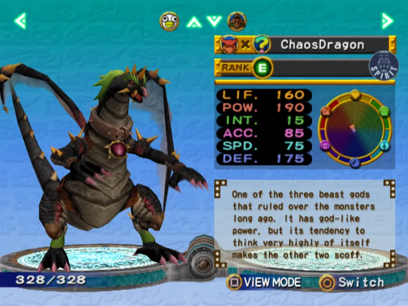 ChaosDragon Monster Rancher 4 Dragon