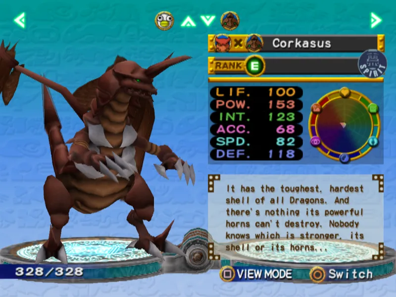 Corkasus Monster Rancher 4 Dragon