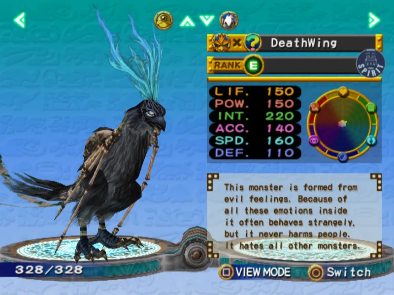 Deathwing Monster Rancher 4 Phoenix