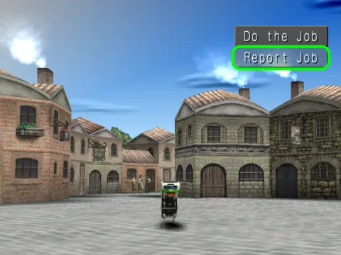 MR2DX Report the job menu