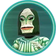 Kaiju Portrait Button UKMR