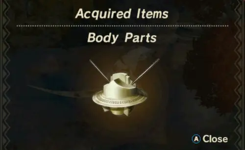 King Joe Unlock item Body Parts