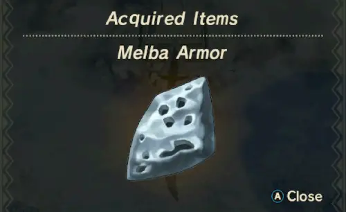 Melba Unlock Item Melba Armor