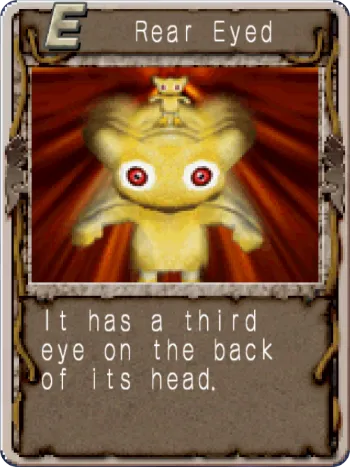 Rear Eyed Monster Rancher 2 card images Hopper/Suezo