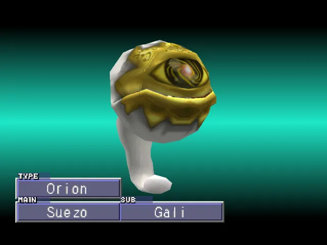 Suezo/Gali (Orion) Monster Rancher 2 Suezo