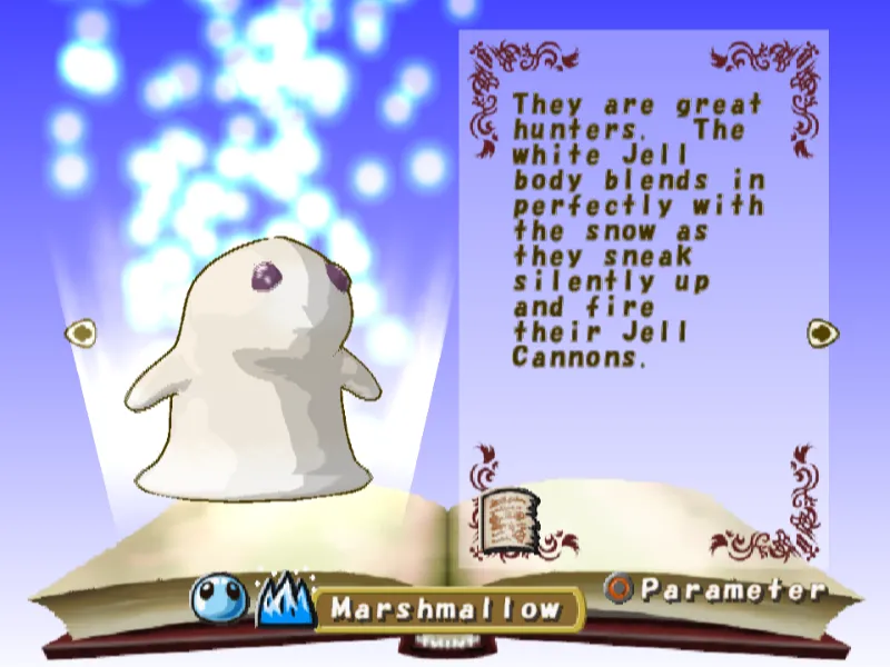 Marshmallow Brillia Monster Rancher 3 Jell