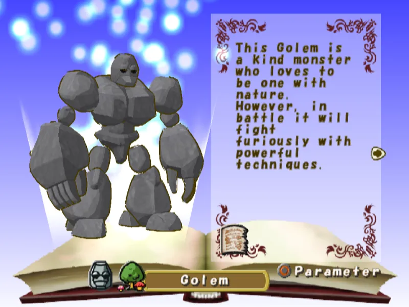 Golem Morx Monster Rancher 3 Golem