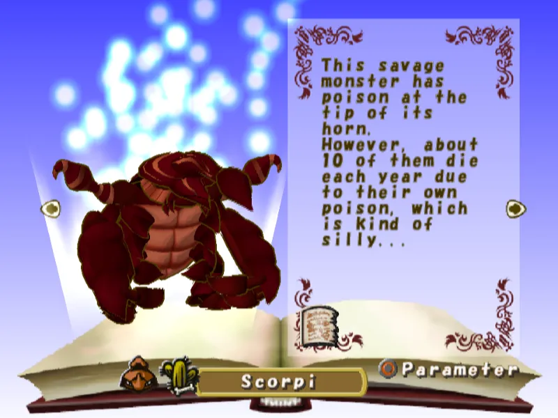 Scorpi Takrama Monster Rancher 3 Beaklon