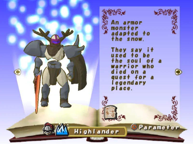 Highlander Brillia Monster Rancher 3 Durahan