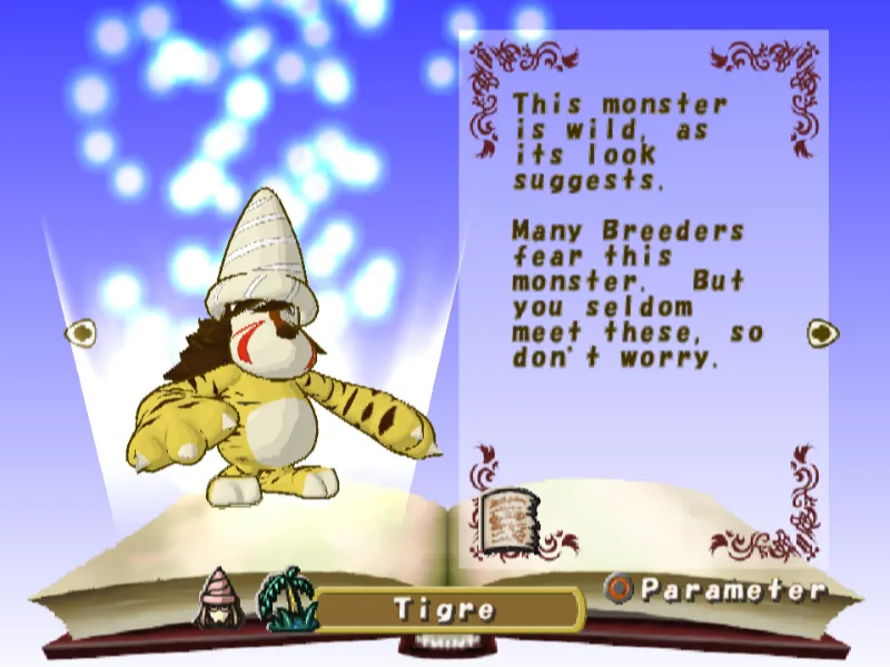 Tigre Kalaragi Monster Rancher 3 Mogi