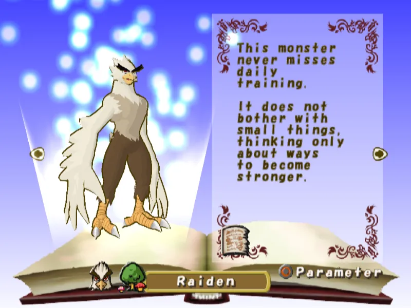 Raiden Morx Monster Rancher 3 Raiden