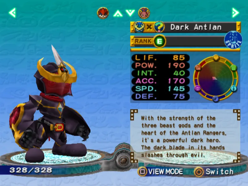 Darkantlan Monster Rancher 4 Antlan