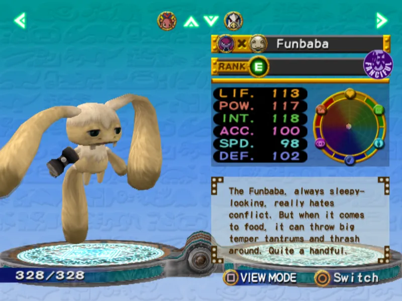 Funbaba Monster Rancher 4 Gitan