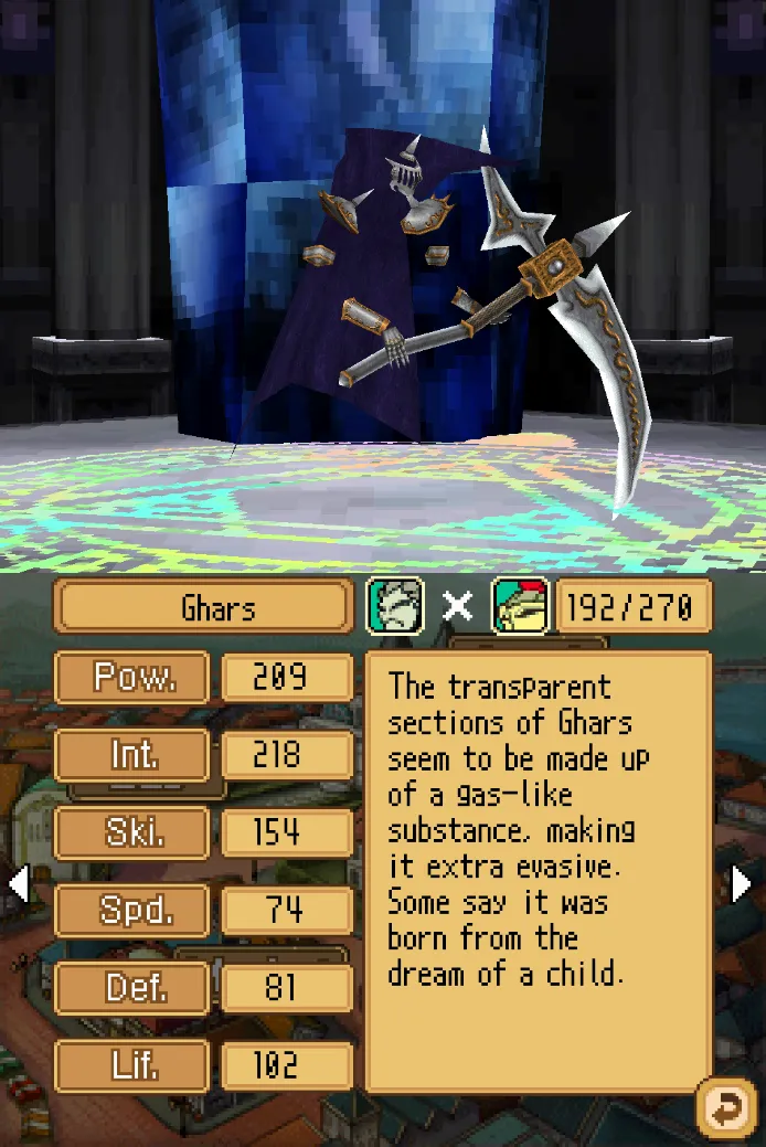 Ghars Monster Rancher DS Joker