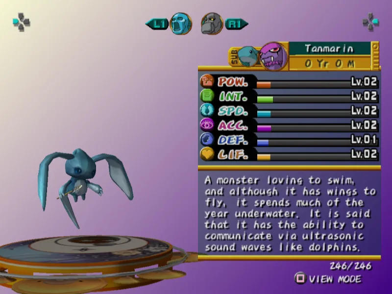 Tanmarin Monster Rancher Evo MR5 Gitan